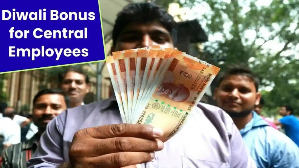 Diwali Bonus for Central Employees Sarkari Junction